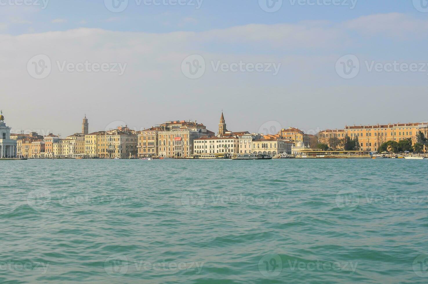 idílico panorama dentro Veneza, Itália foto