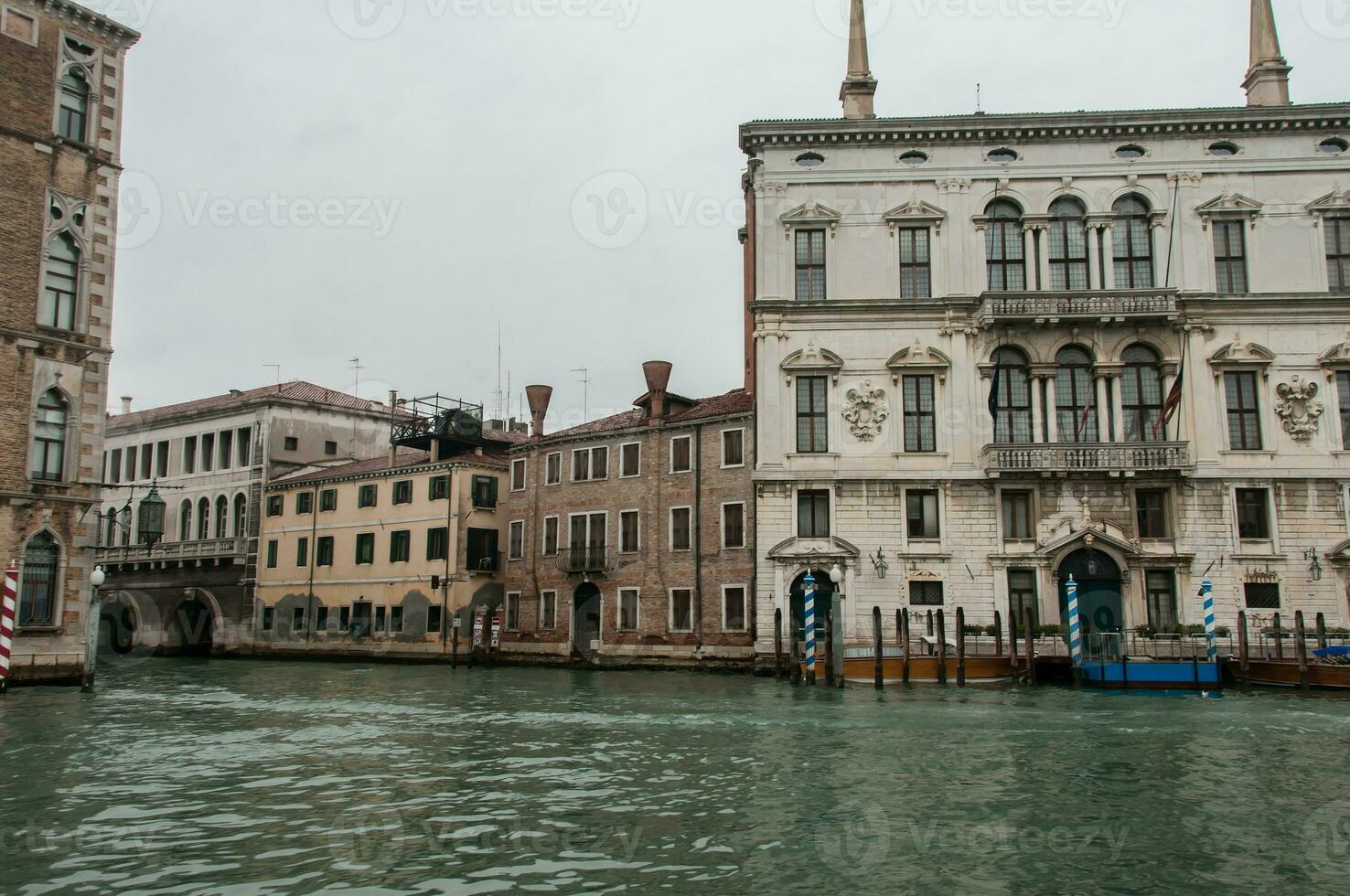 idílico panorama dentro Veneza, Itália foto