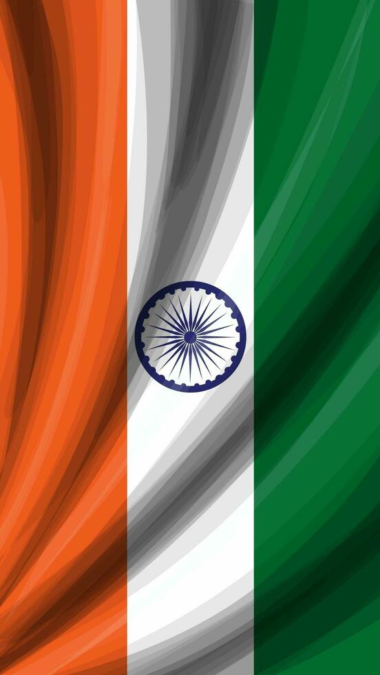 Índia bandeira papel de parede foto