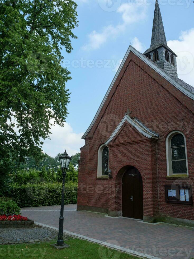 pequena igreja em Westphalia foto