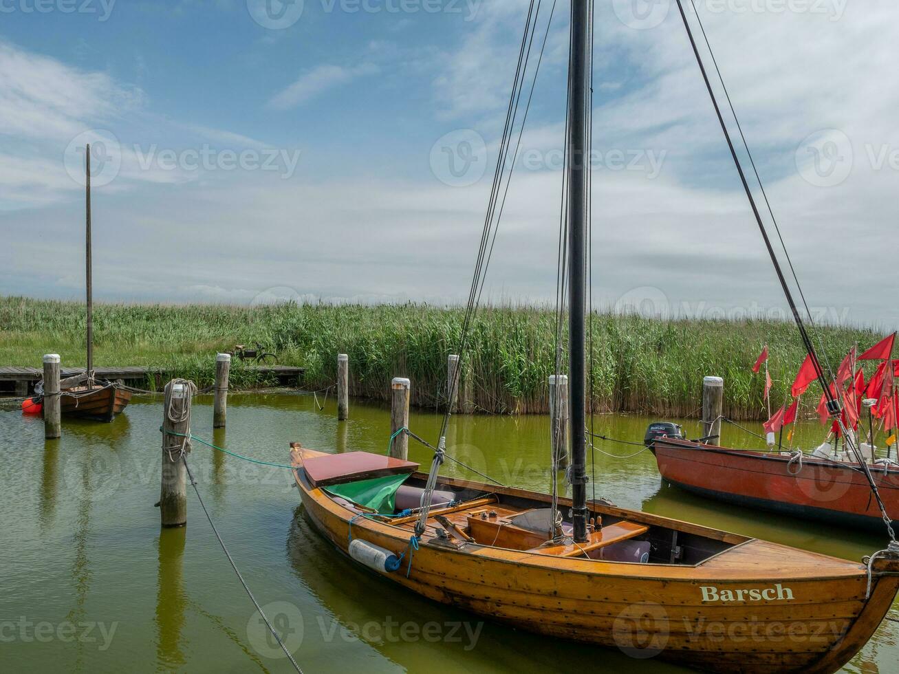 ahrenshoop no mar báltico foto