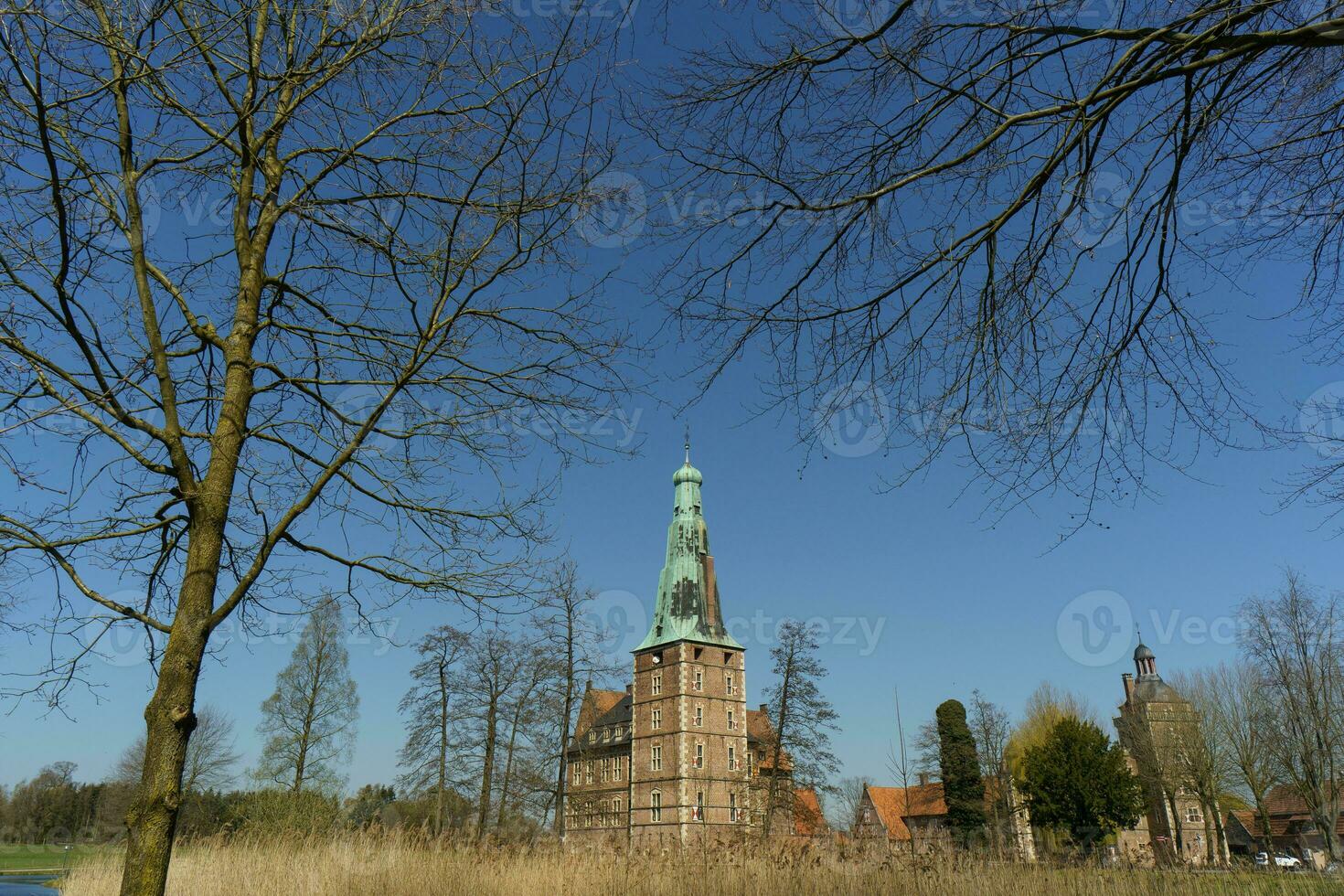 a castelo do raesfeld dentro Westfália foto