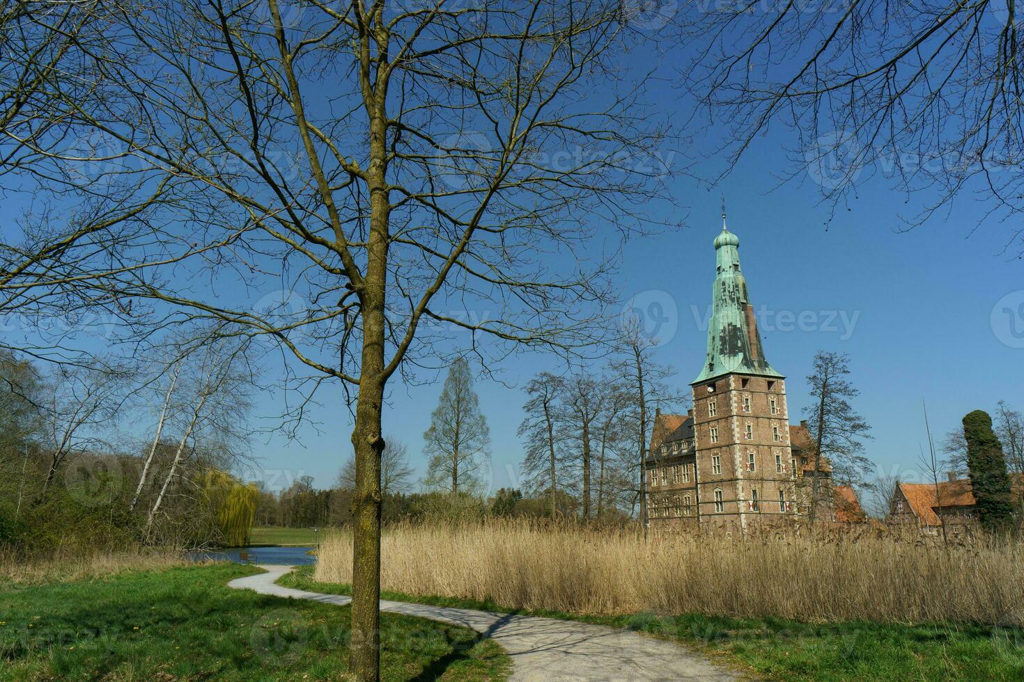 a castelo do raesfeld dentro Westfália foto