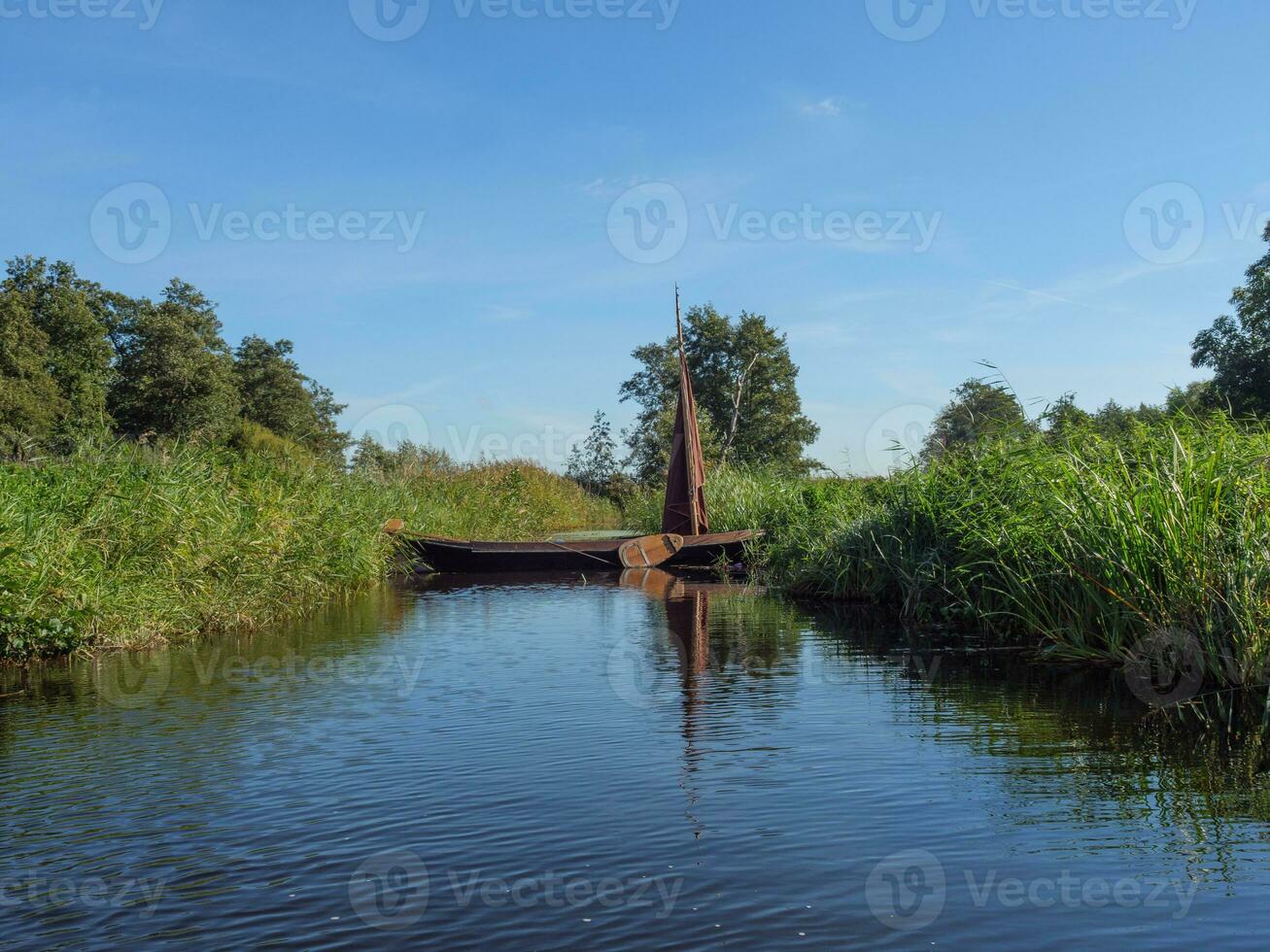 Giethoorn na Holanda foto