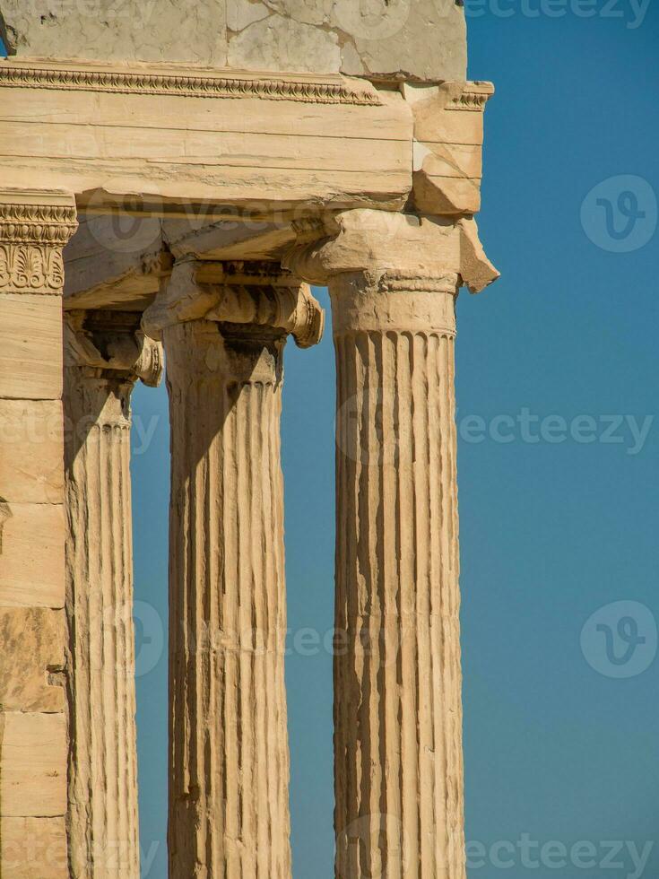 a cidade de atenas foto