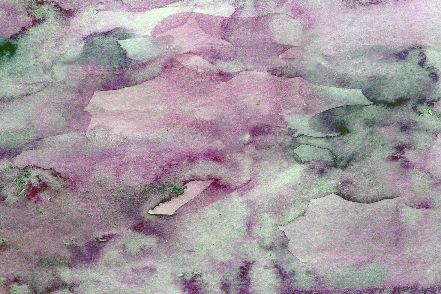 Rosa verde aguarela fundo textura foto