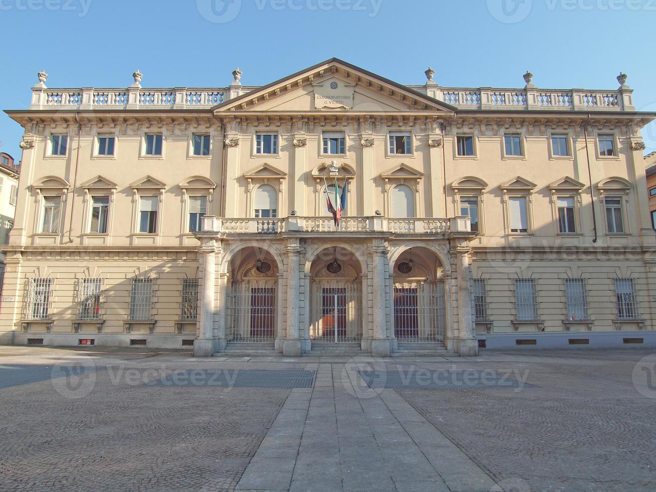 conservatorio verdi, turin, itália foto