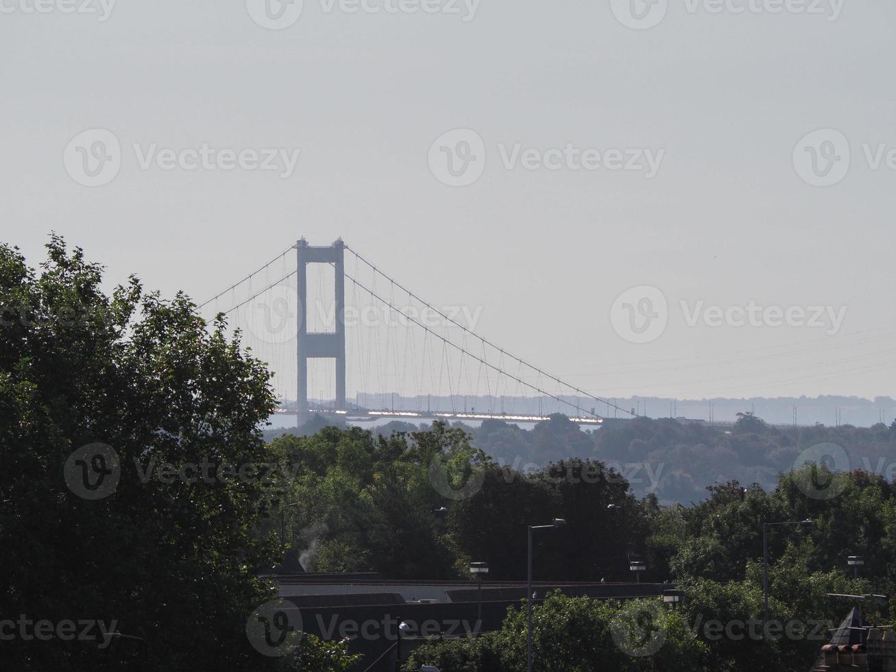 ponte sobre o rio em Chepstow foto