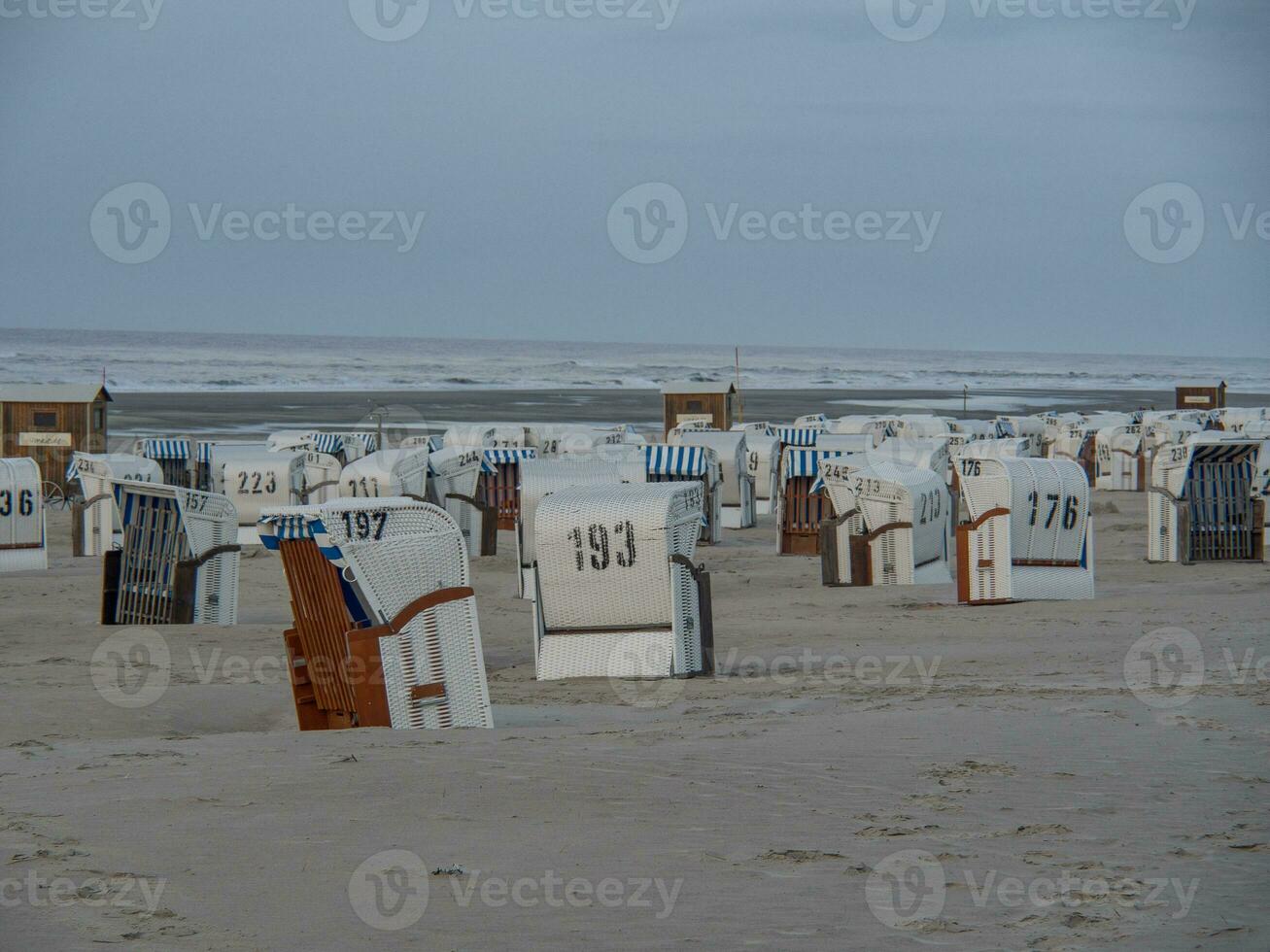 a ilha de spiekeroog foto