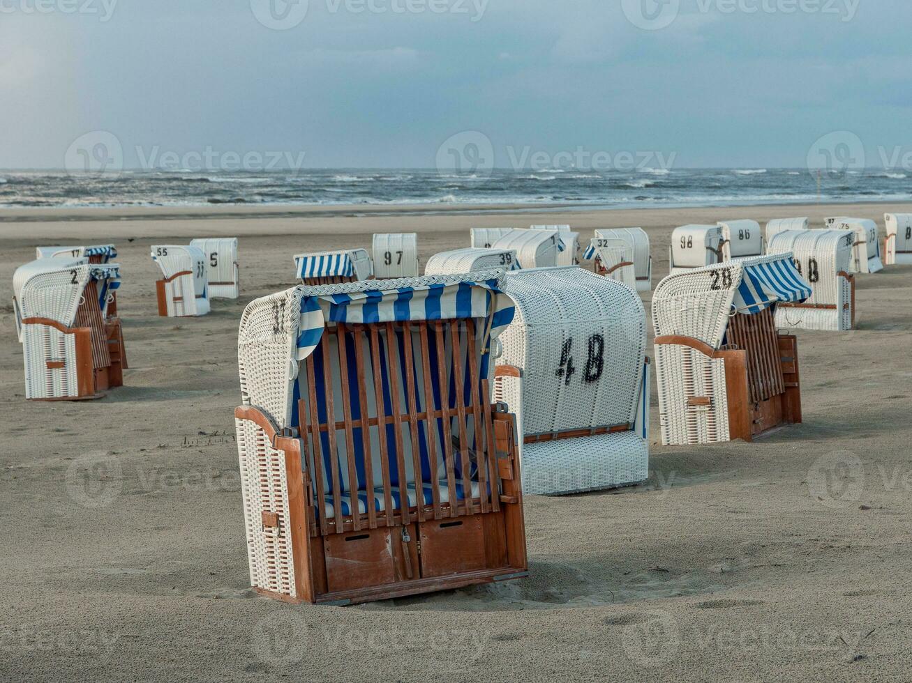 a ilha o spiekeroog foto