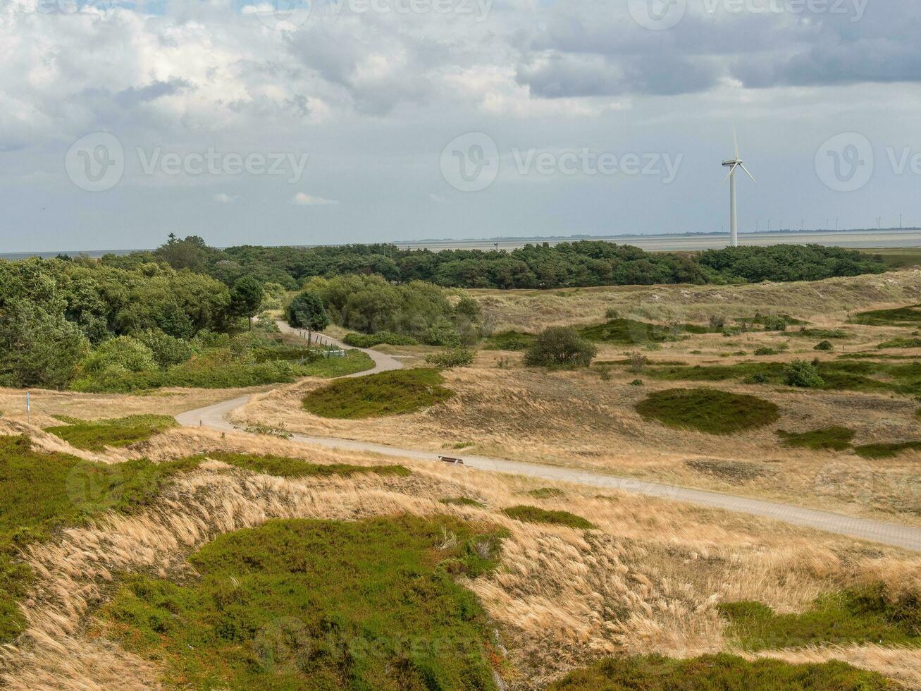 ilha spiekeroog na alemanha foto