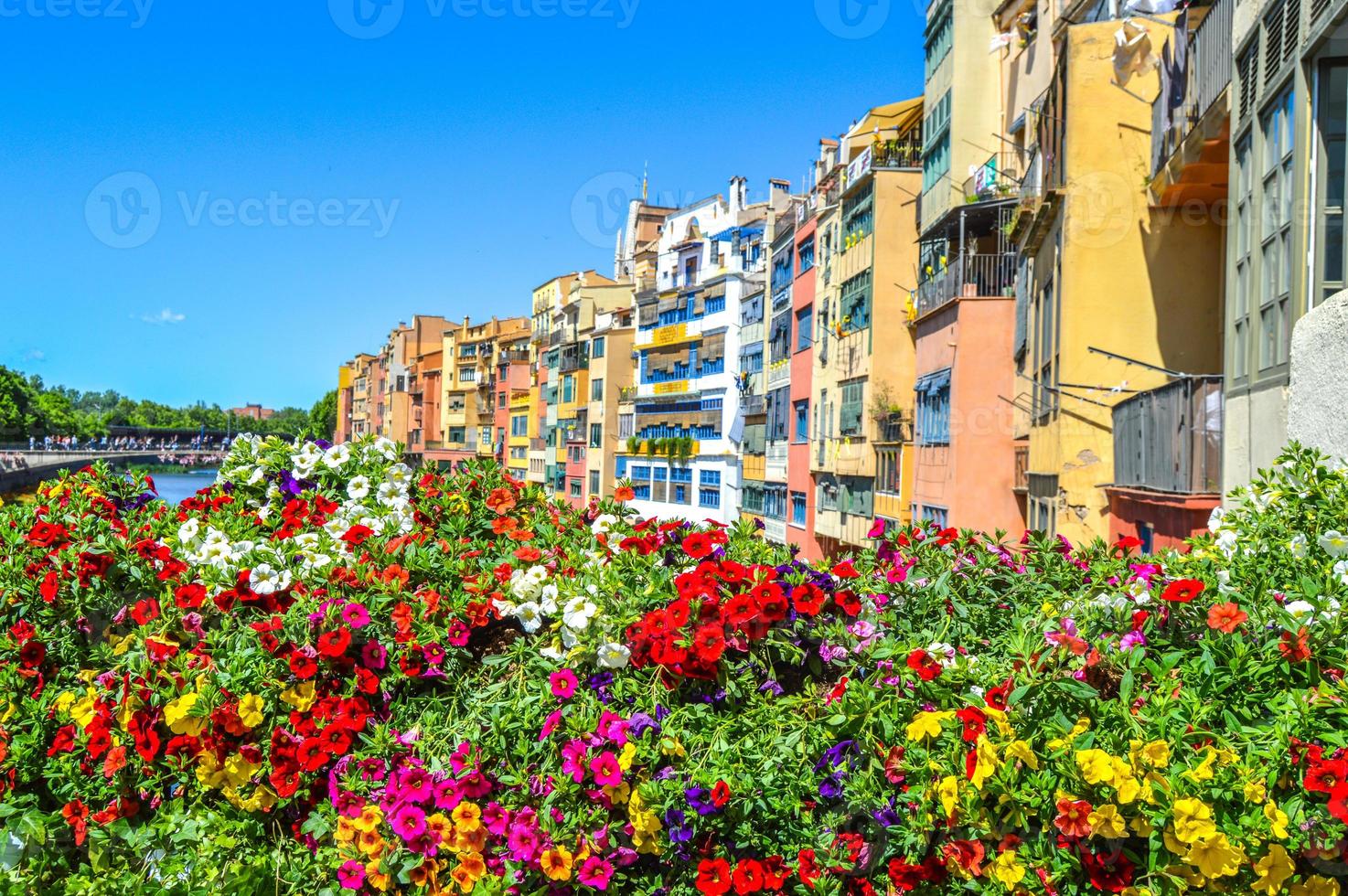 festival da flor em girona temps de flors, espanha. 2018 foto