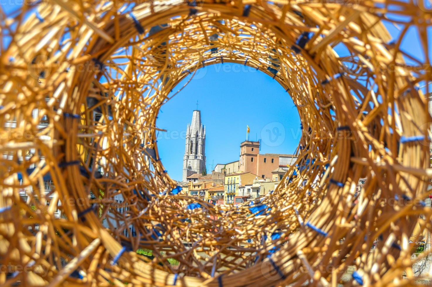 festival da flor em girona temps de flors, espanha. 2018 foto