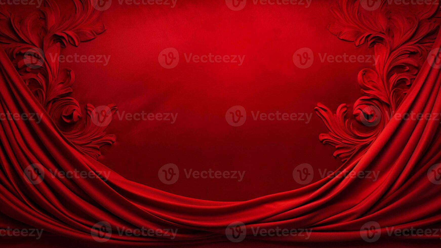 elegância luxo vermelho texturas para uma luxuoso tocar, ai generativo foto