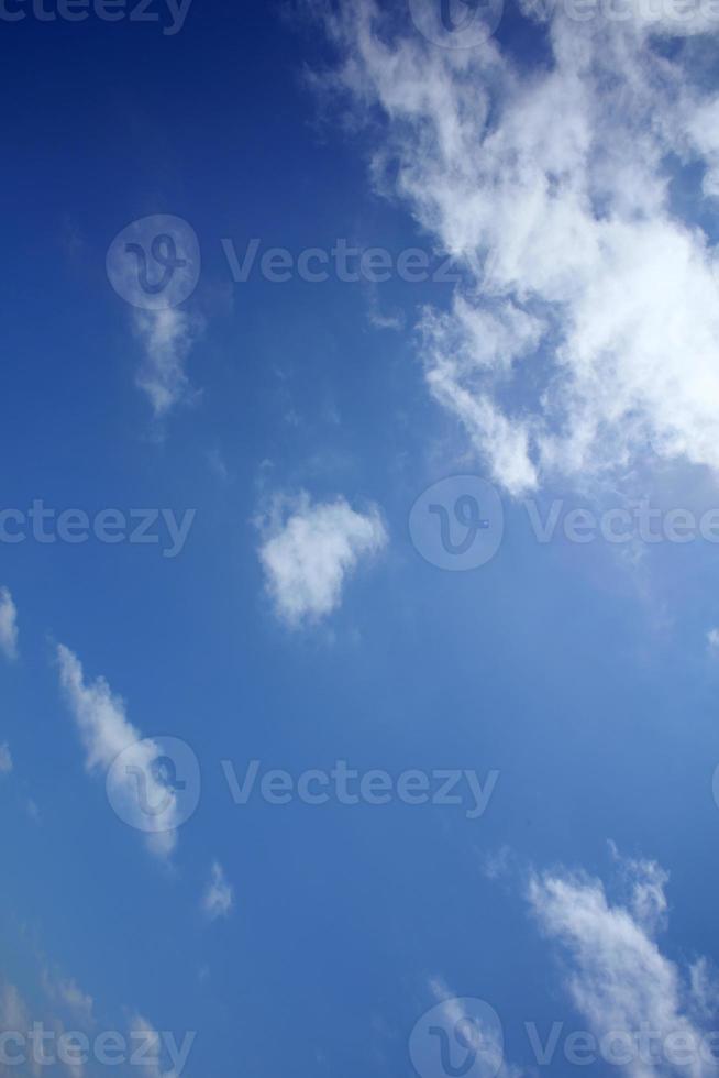 céu de verão com nuvens fundo impressões modernas de alta qualidade foto