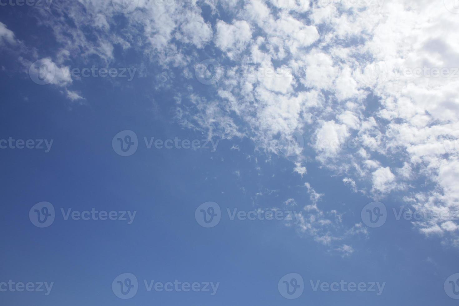 céu de verão com nuvens fundo impressões modernas de alta qualidade foto