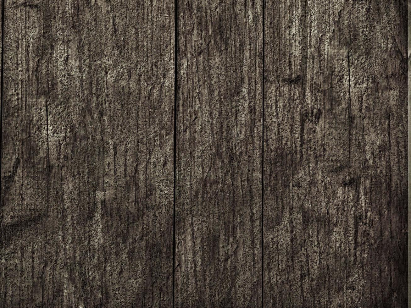 textura de madeira escura no jardim foto