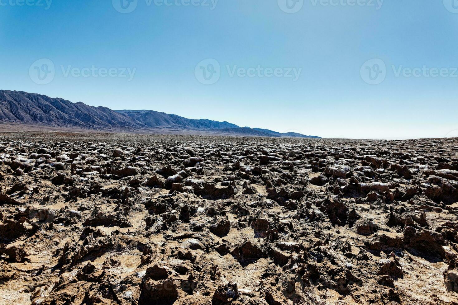 panorama do a escondido baltinache lagoas - Atacama deserto - Chile. foto