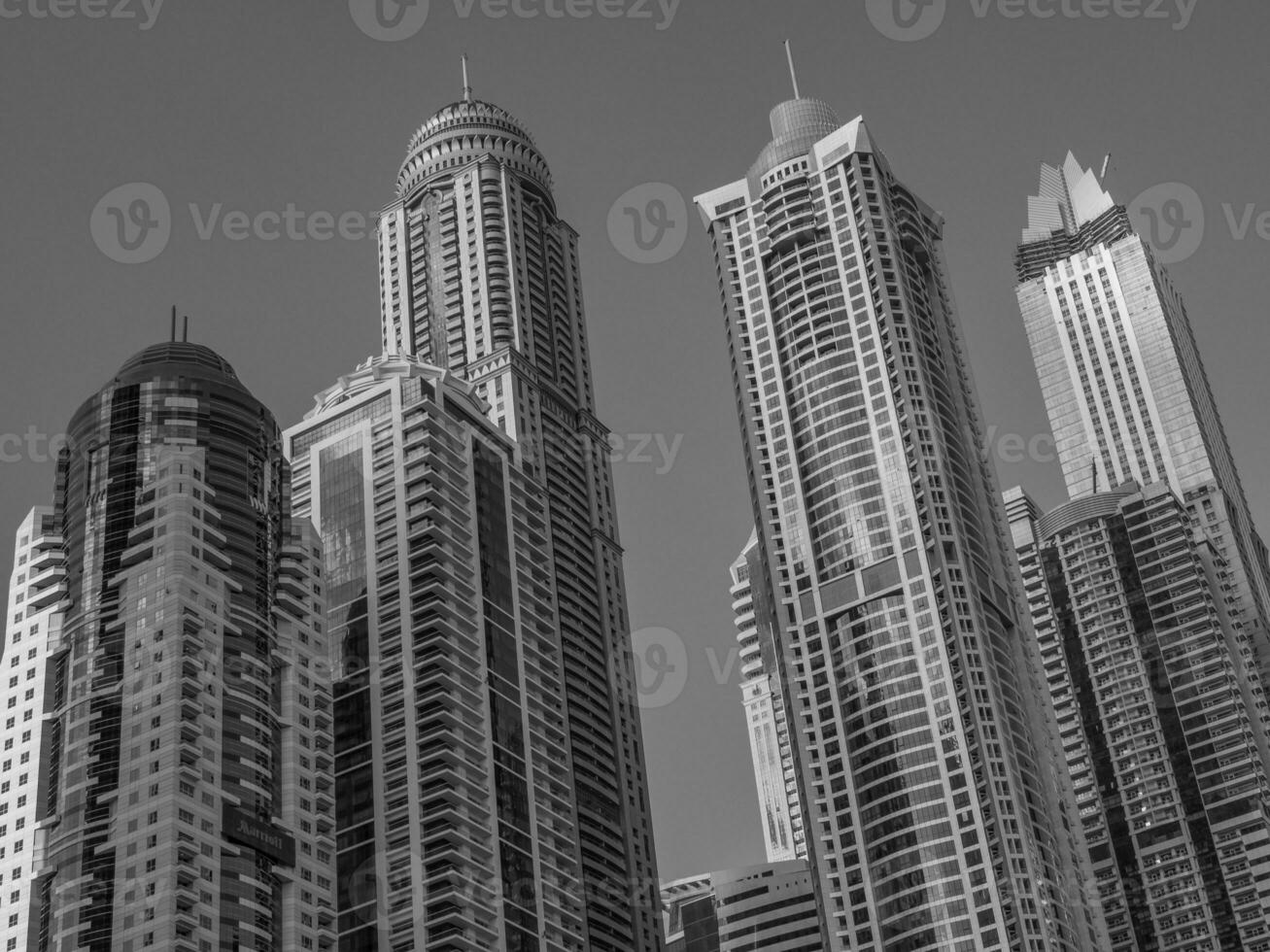 a cidade de dubai foto