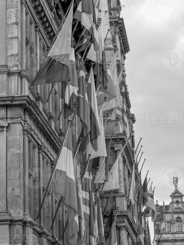 Antuérpia cidade dentro Bélgica foto