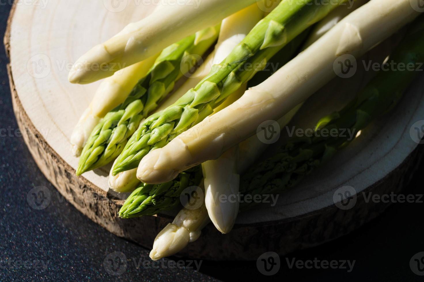 aspargo officinalis um vegetal saisonal foto