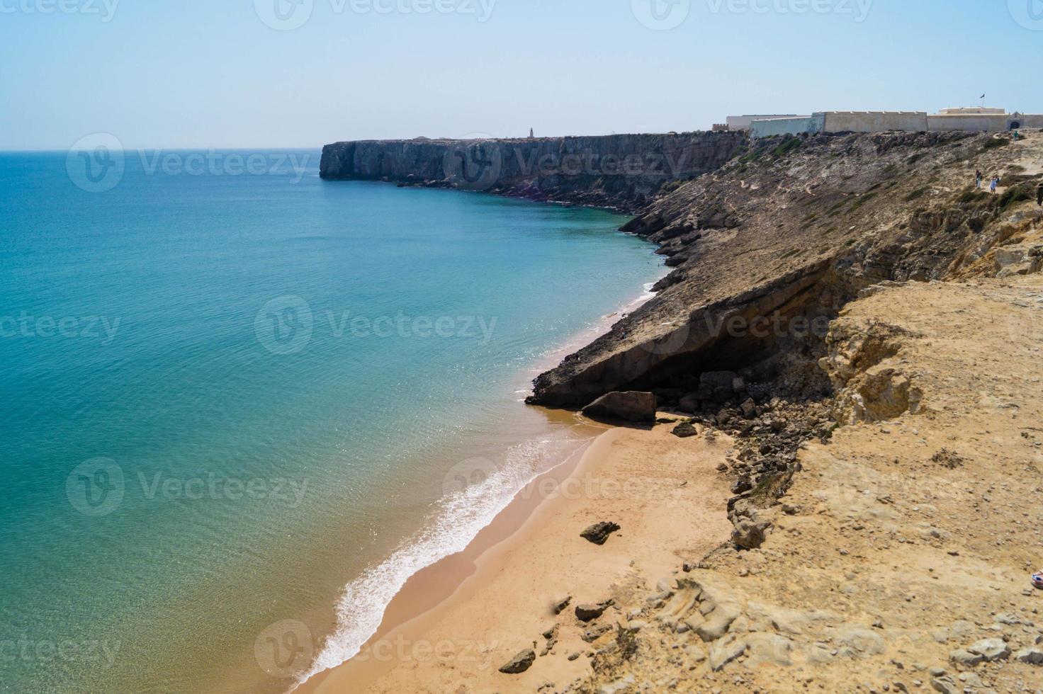litoral algarve portugal foto
