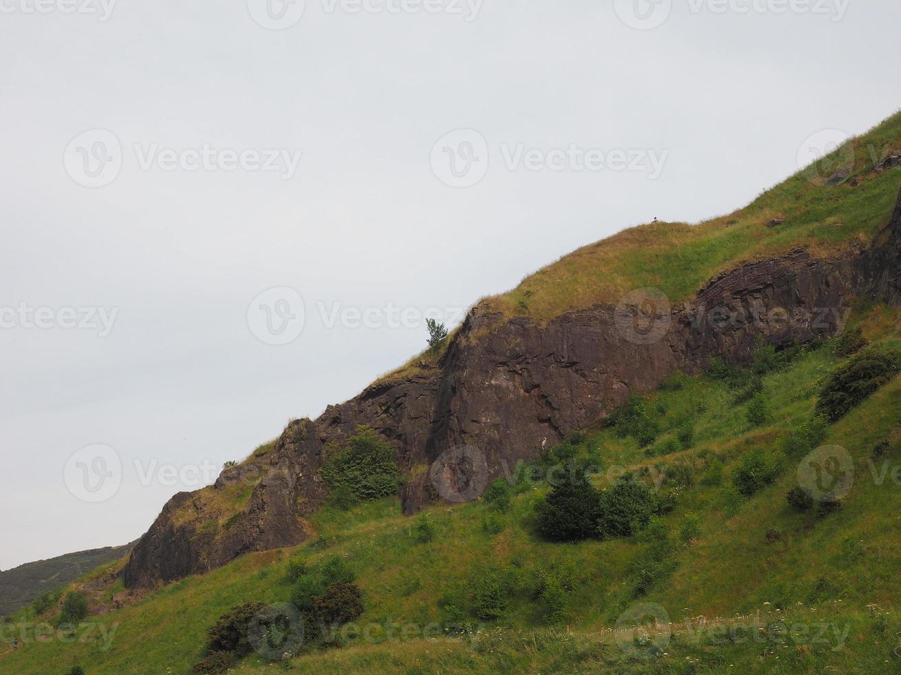 assento de arthur em edimburgo foto