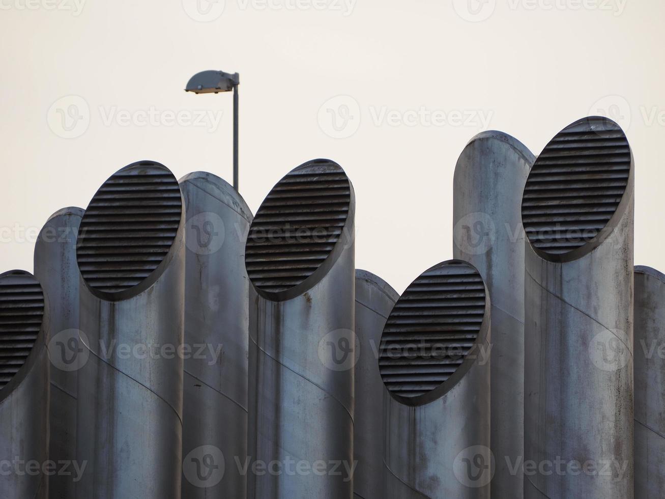 tubos de ventilação foto