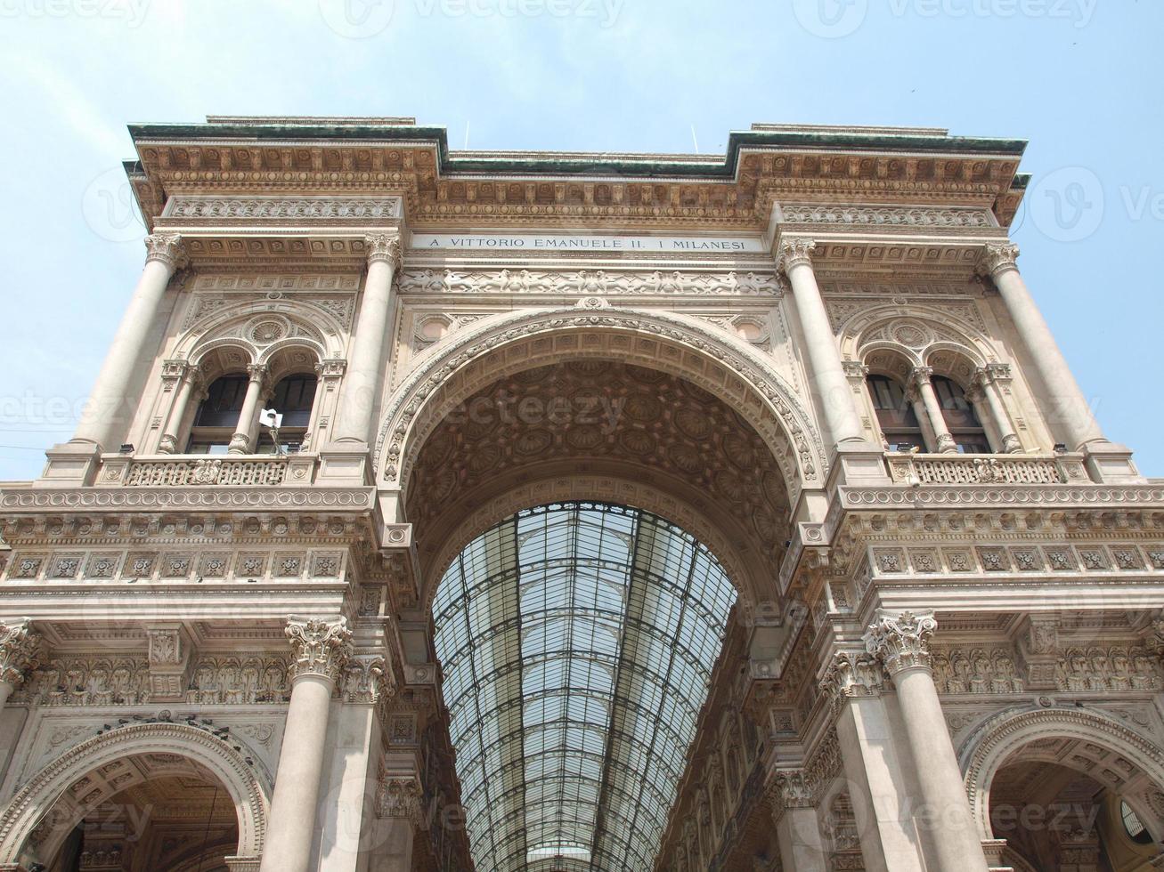 galleria vittorio emanuele ii, milão foto