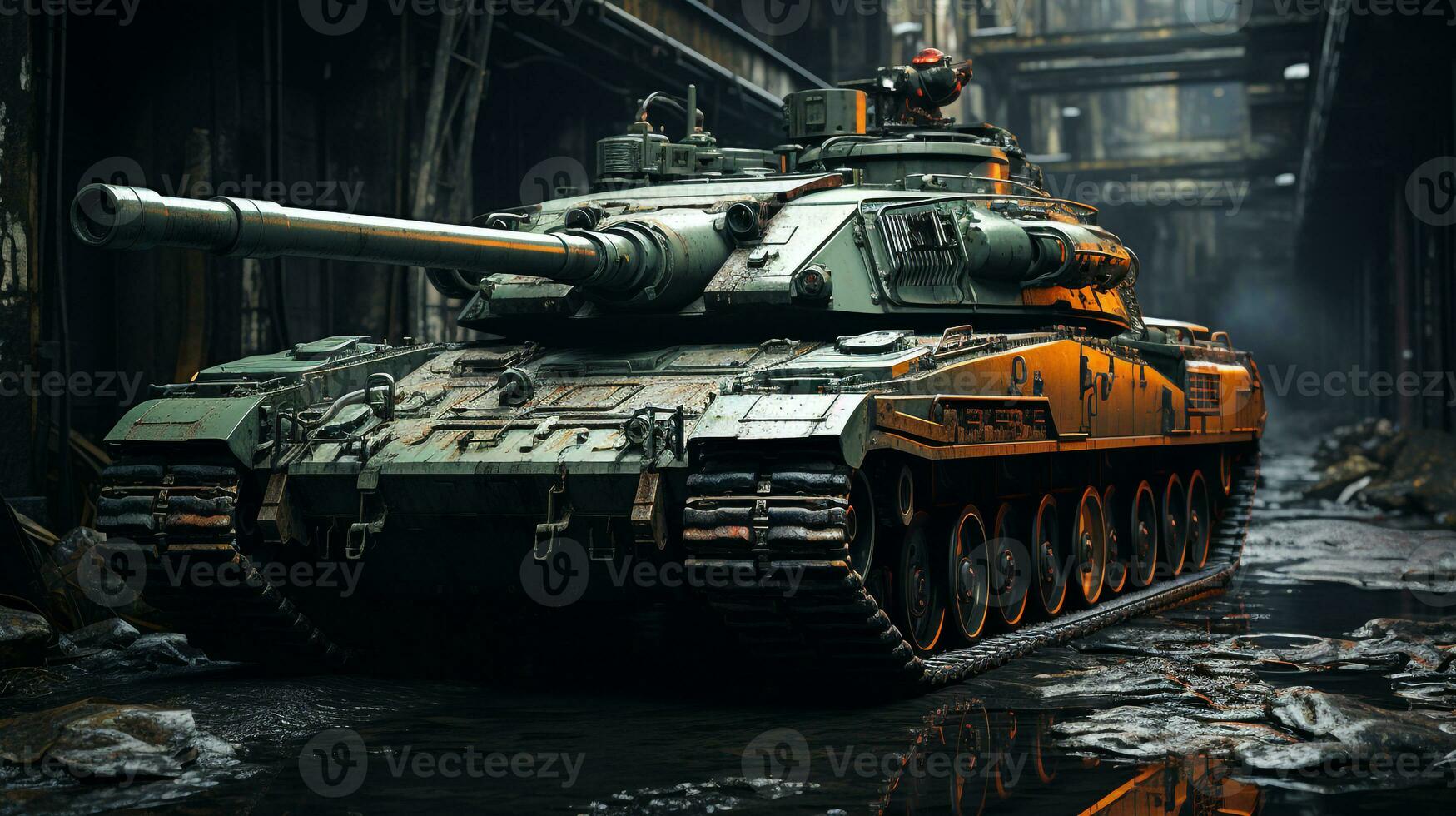 batalha tanque surpreendente foto