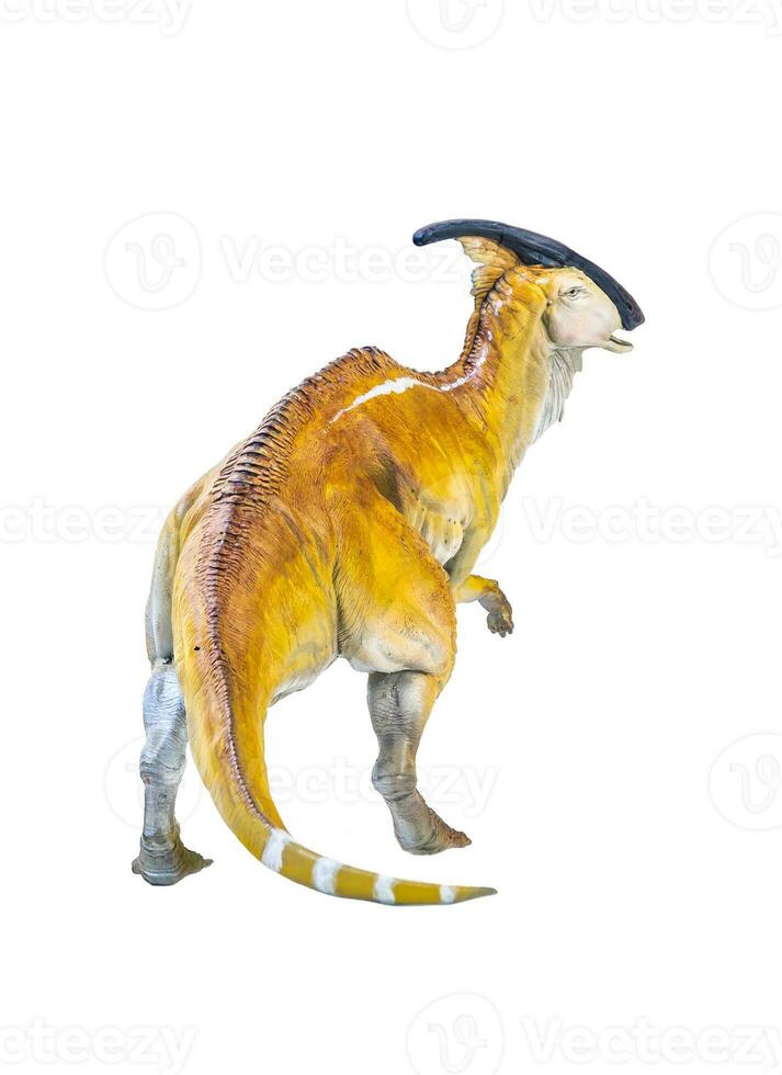 parasaurolophus dinossauro isolado fundo foto