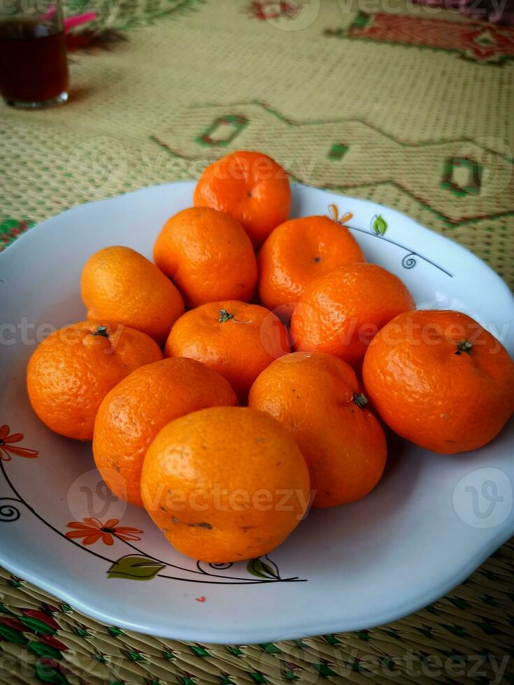 fruta fresca de laranja foto