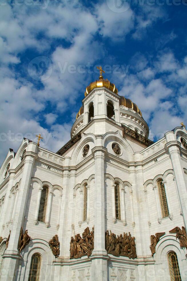 a catedral do Cristo a salvador, Moscou 2011, Rússia foto