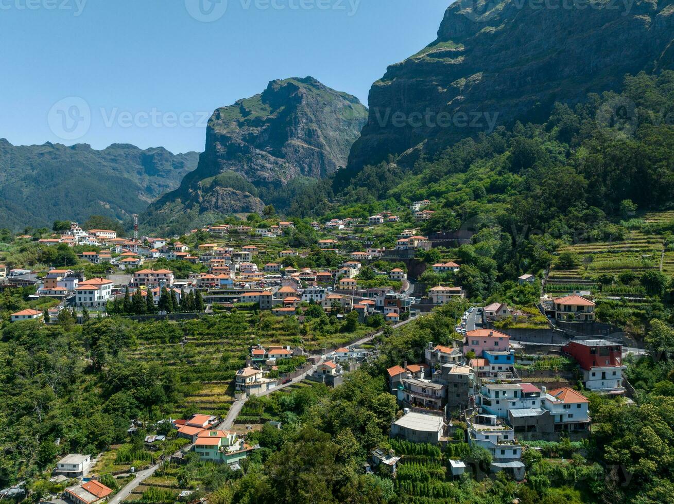 curras das Freiras - Madeira, Portugal foto