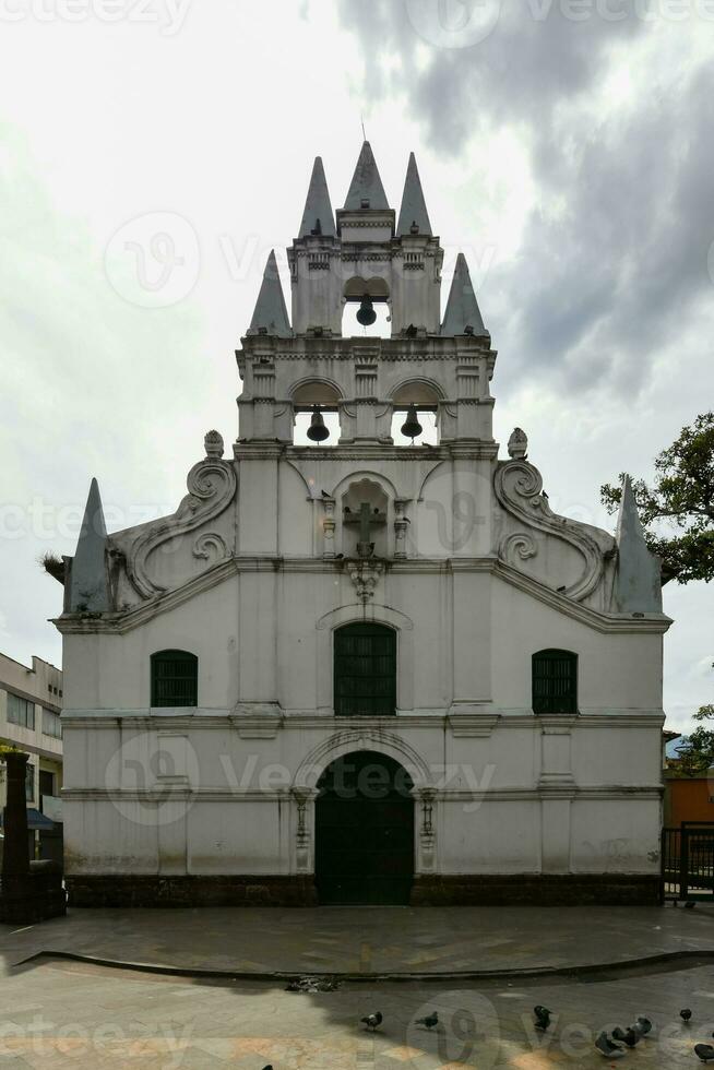 Igreja do veracruz - Medellín, Colômbia foto