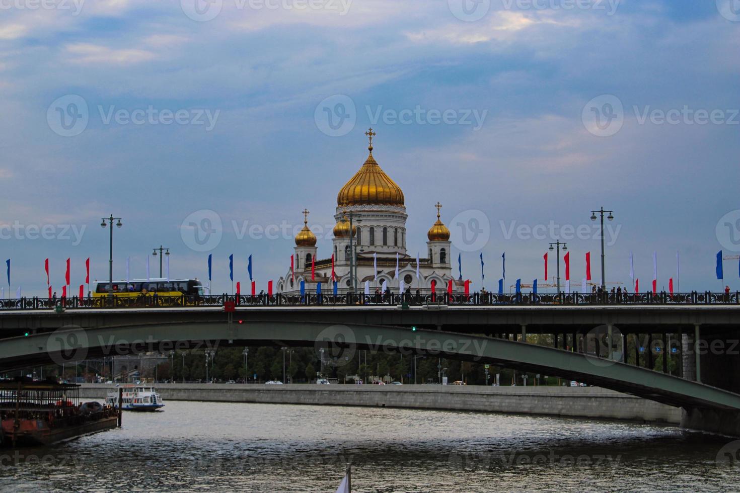 Catedral de Cristo Salvador em Moscou foto