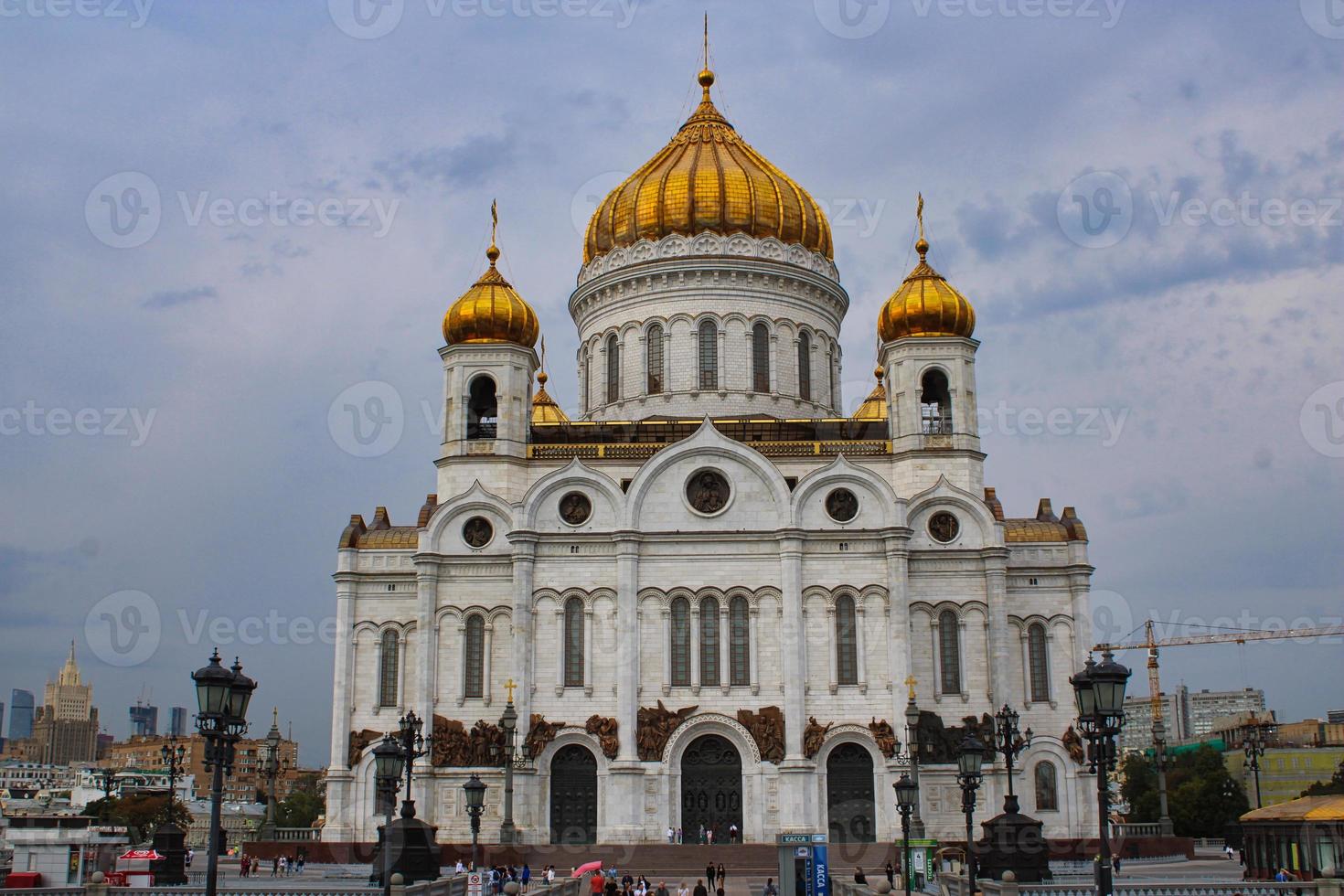 Catedral de Cristo Salvador em Moscou foto