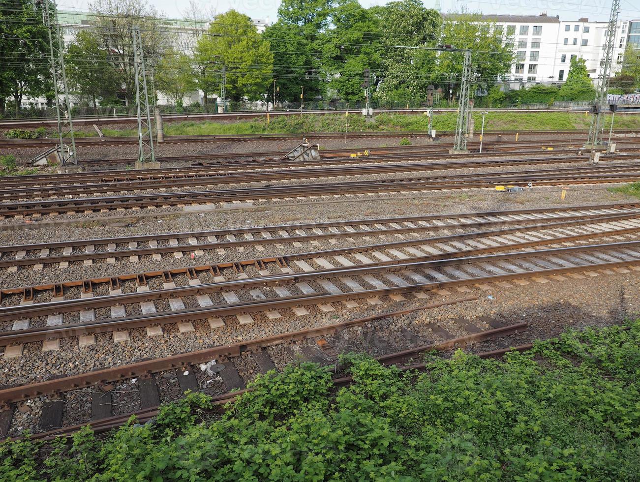 trilhos de ferrovia foto