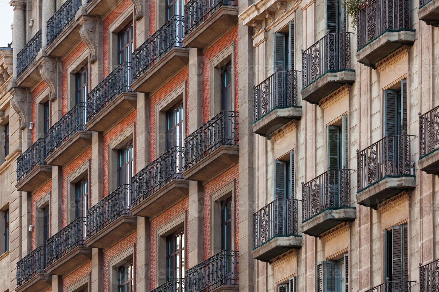 casas antigas em estilo clássico foto