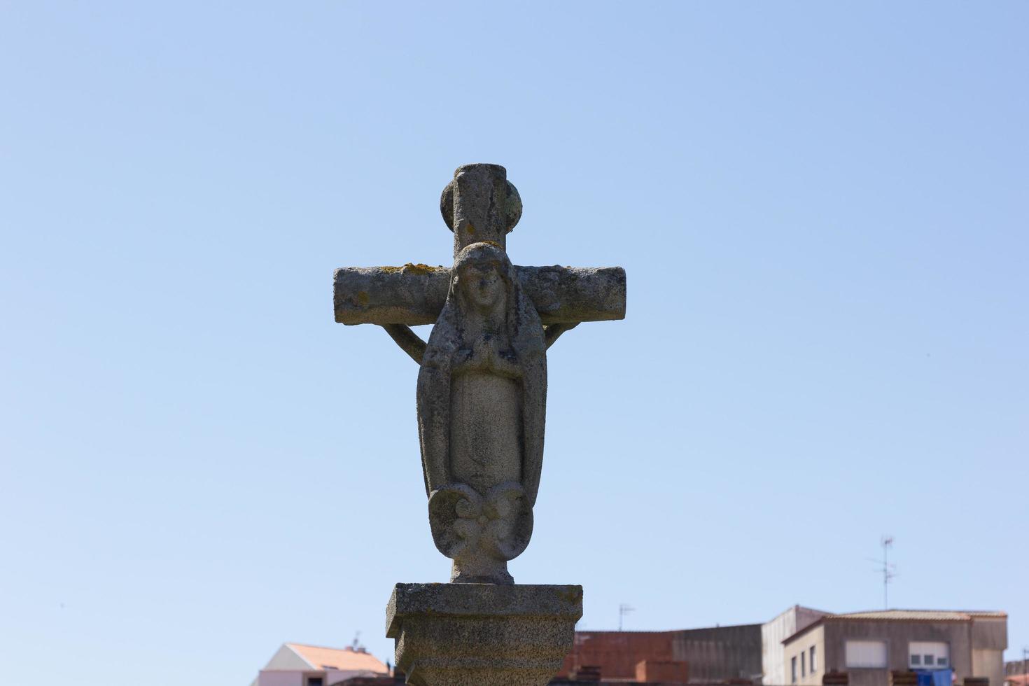 figuras religiosas de pedras foto