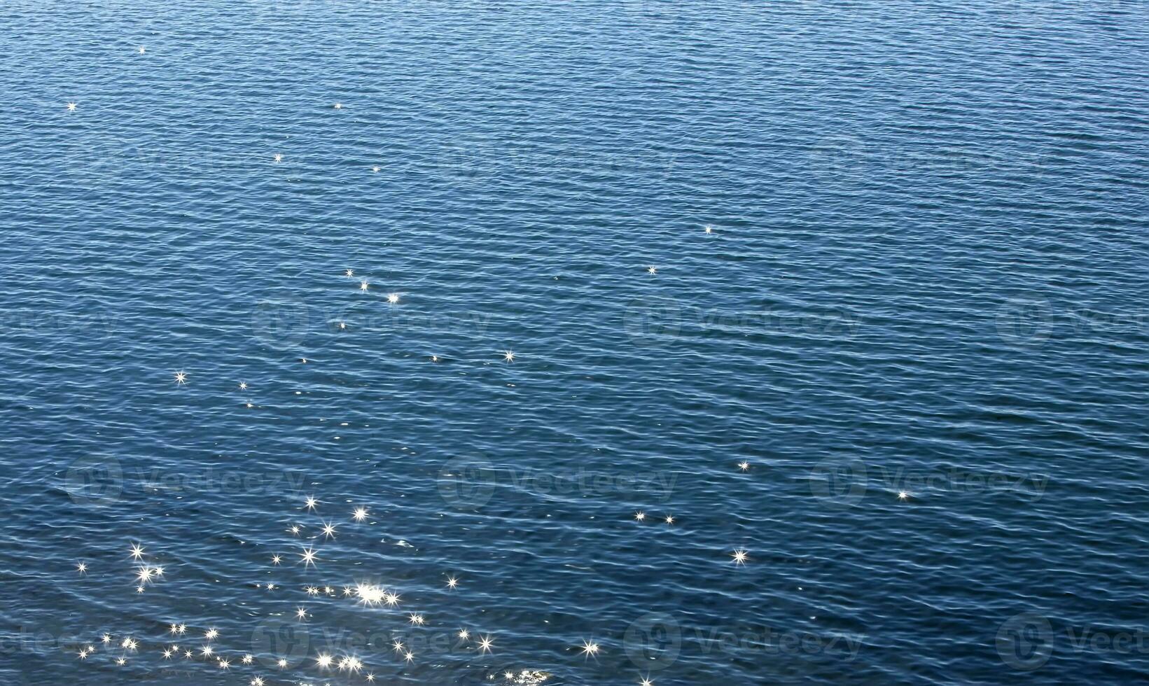 azul ondas textura dentro oceano topo visualizar. foto