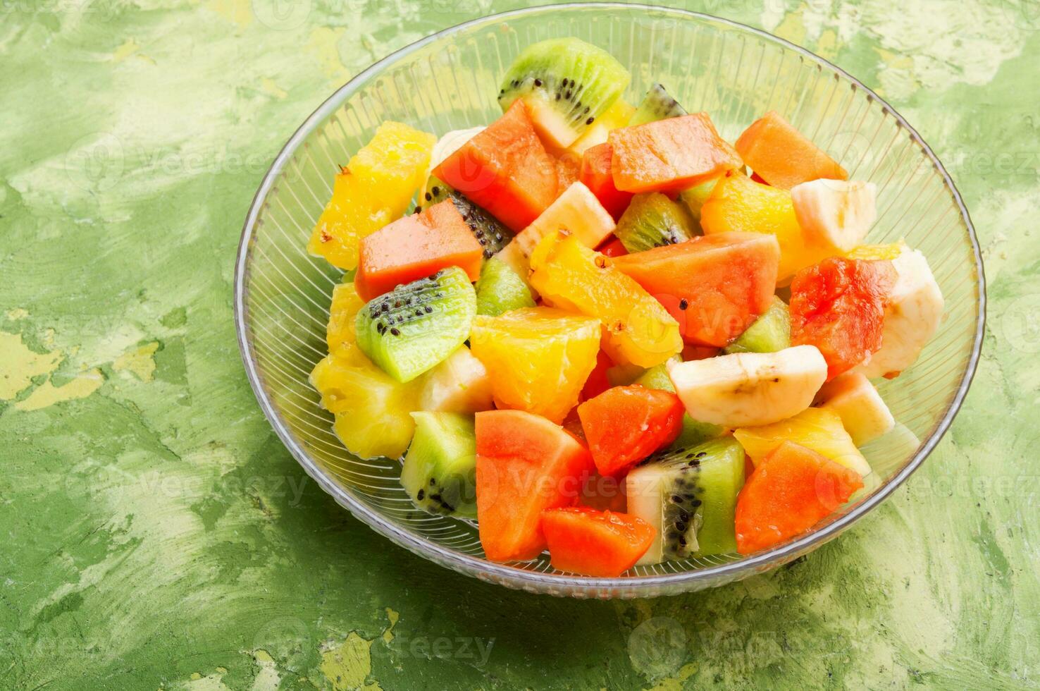 salada de frutas de verão foto