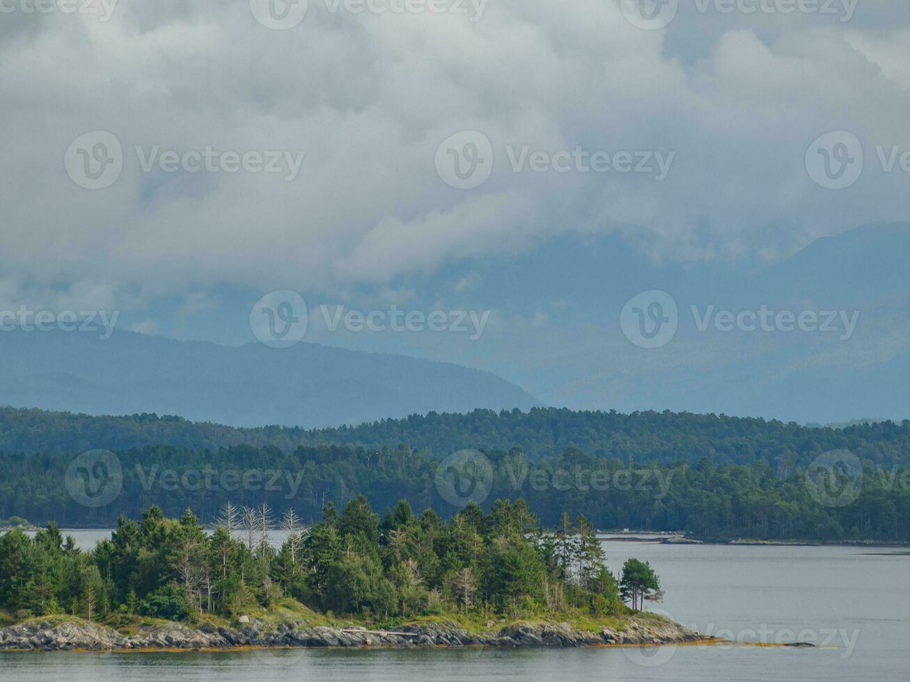 Stavanger e a norueguês fiordes foto