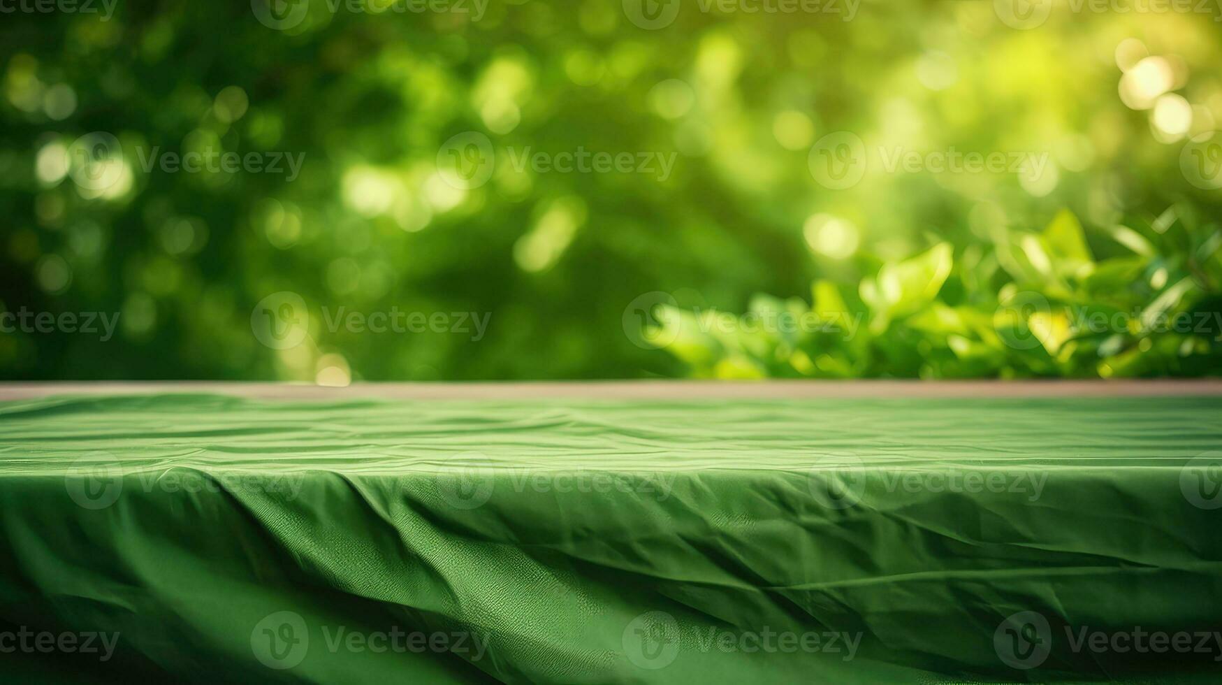 ai gerado verde estação cenário Relva aéreo ai gerado foto