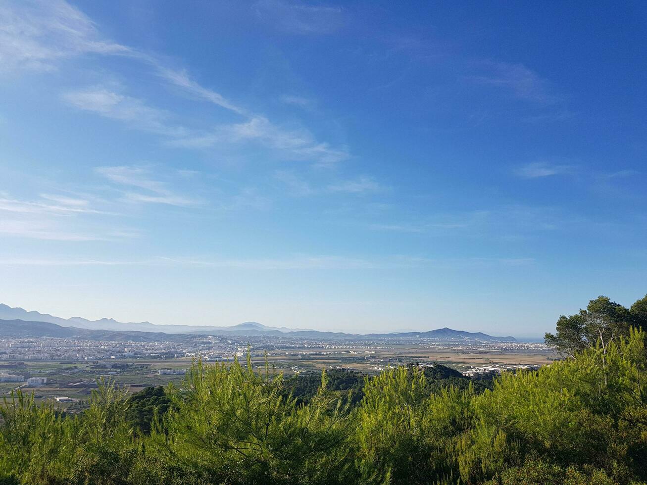 ótimo Visão do a cidade do tetouan foto