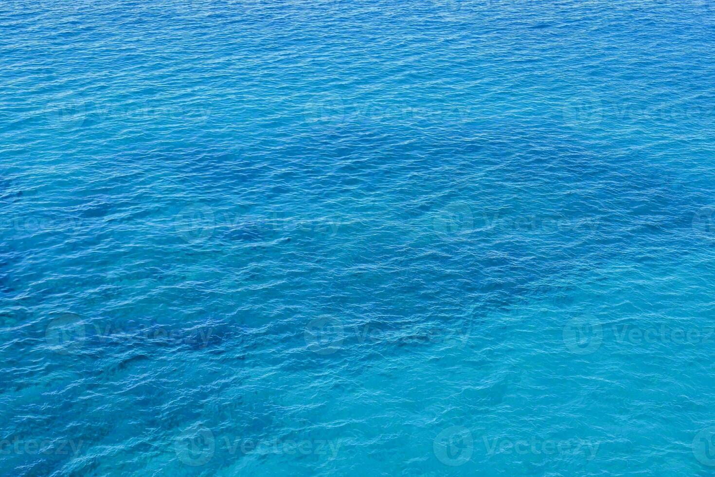 água do mar azul foto