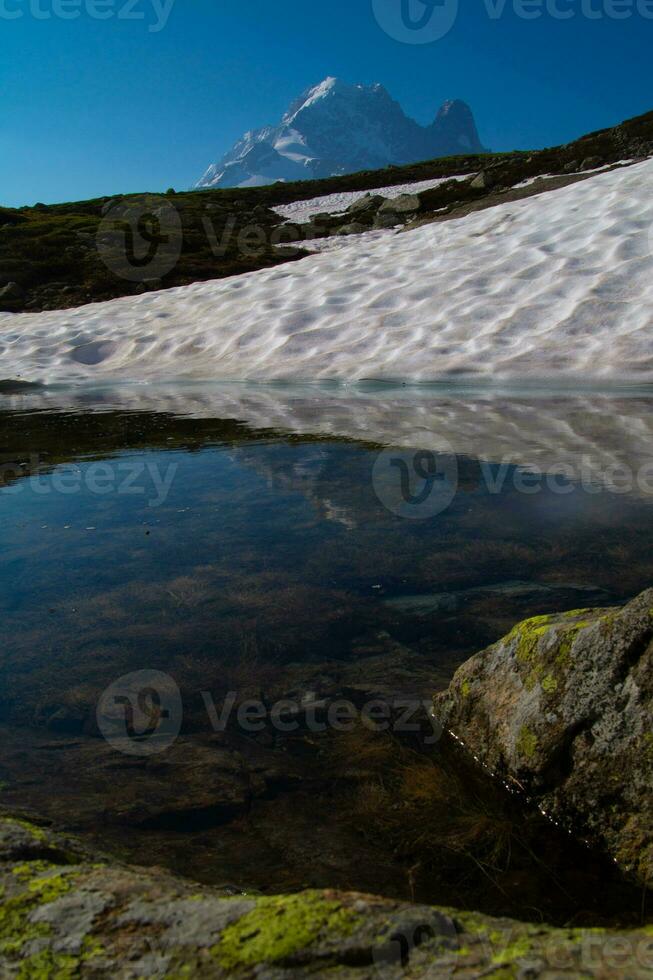 Cheserys, dentro argentiere, chamonix, alta Sabóia, França foto