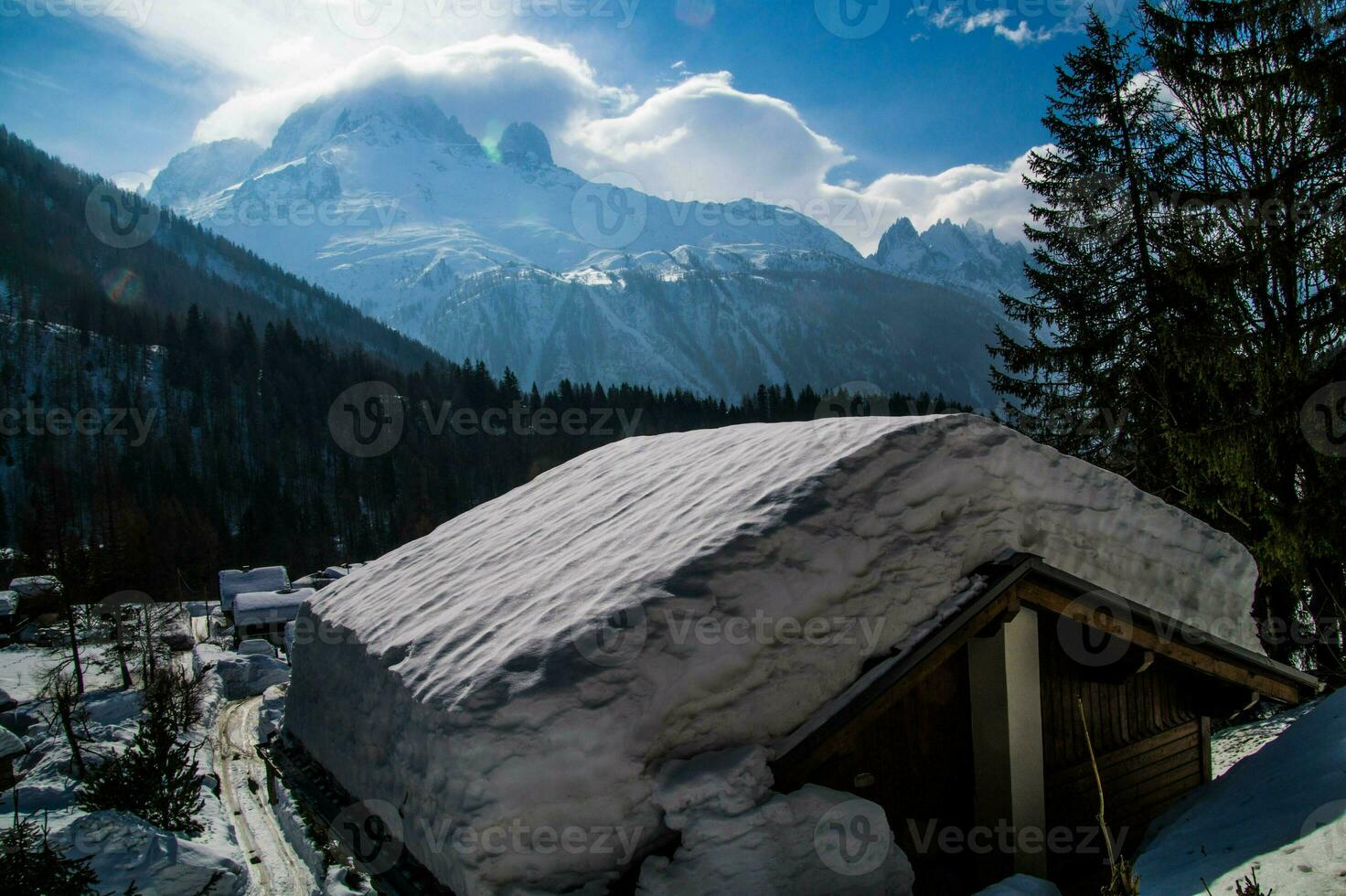 trelechamps, Chamonix, alta Sabóia, França foto