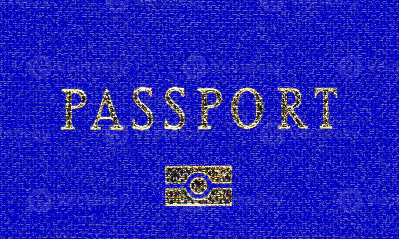 passaporte eletrônico epassport foto