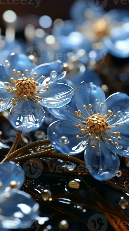 beleza flor natureza exótico plantar ai gerado foto